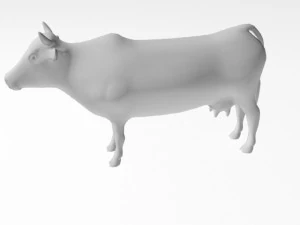 vaca Modelo 3D