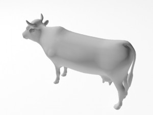 cow 3D 模型