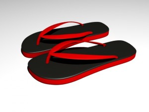 sandal Modello 3D
