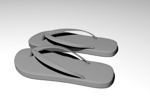 sandal Modello 3D