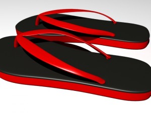 sandal Modello 3D