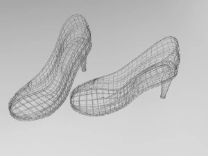 ladies shoe 3D Model