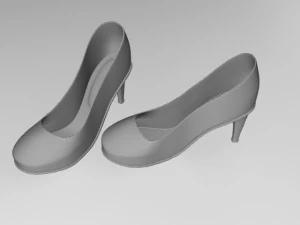 ladies shoe 3D Model