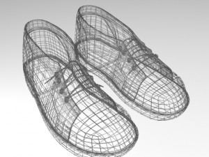 man shoe 3D Модель