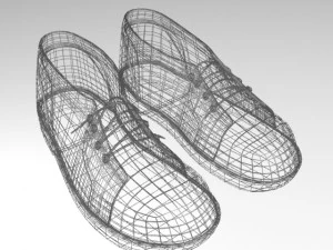 man shoe 3D Model
