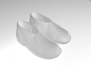 man shoe 3D Модель