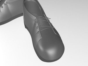 man shoe 3D Модель
