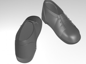 man shoe 3D Модель