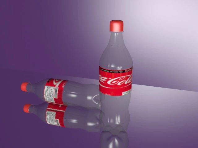 coca cola bottle 3D Model .c4d .max .obj .3ds .fbx .stl .blend 
