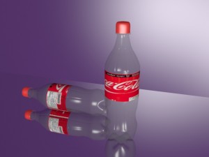 coca cola bottle 3D Модель