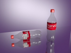 coca cola bottle 3D-Modell