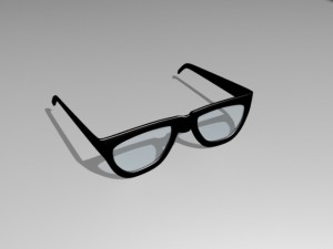eyeglass 3D 모델
