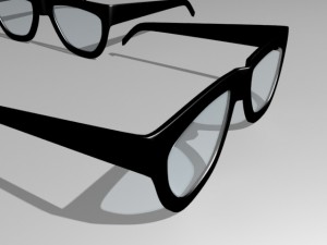 eyeglass 3D 모델