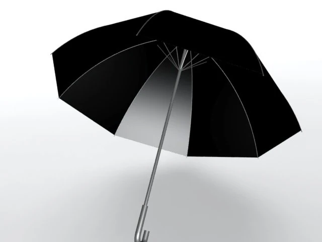 umbrella 3D Model .c4d .max .obj .3ds .fbx .stl .blend 