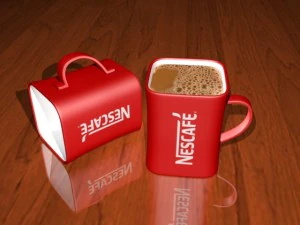 nescafe coffee 3D Model
