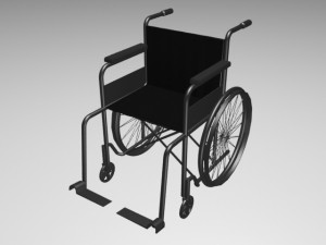 wheelchair 3Dモデル