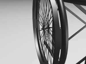 wheelchair Model 3D