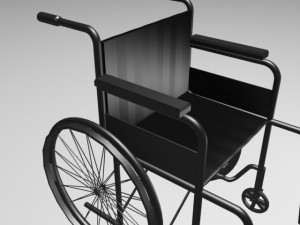 wheelchair Model 3D