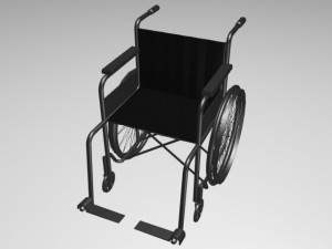 wheelchair Model 3D