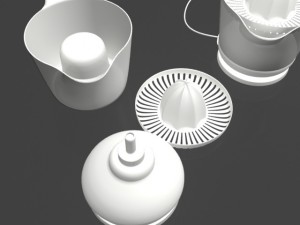 orange juicer Modello 3D