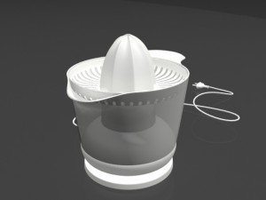 orange juicer Modello 3D