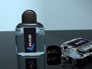 axe aftershave Modèle 3D