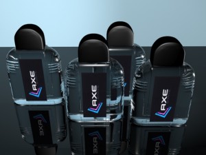 axe aftershave Modèle 3D