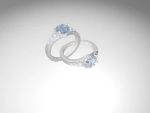 diamond ring 3D Model