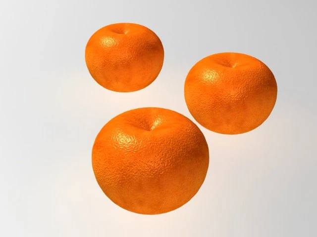 orange 3D Model .c4d .max .obj .3ds .fbx .stl .blend