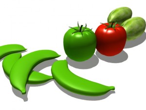 vegetable collection 3D 모델