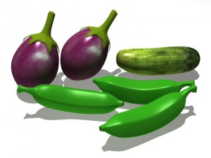 vegetable collection 3D 모델