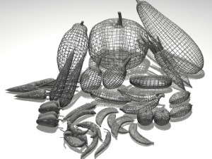 vegetable collection 3D 모델