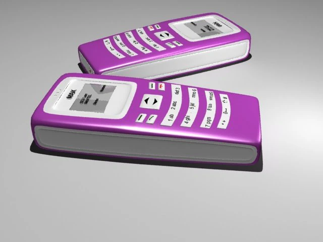 celular Modelo 3D .c4d .max .obj .3ds .fbx .stl .blend 