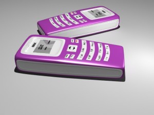 mobile phone 3D Model