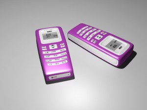 mobile phone 3Dモデル