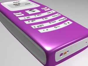 mobile phone 3Dモデル