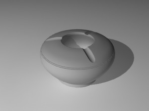 ashtray 3Dモデル