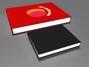3d book Modello 3D
