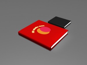 3d book Modello 3D