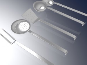 kitchen-utensils set 3D Model