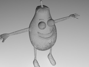 brinjal character 3D 모델