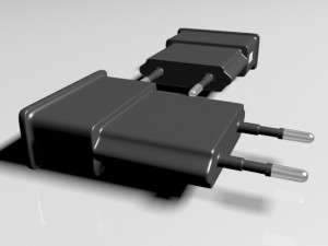 electric charger 3D Model