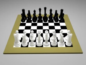 chess set 3D Model