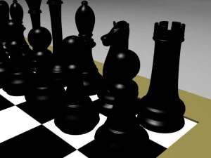 chess set 3D Model