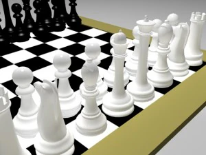 chess set 3D Model