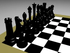 chess set 3D Model
