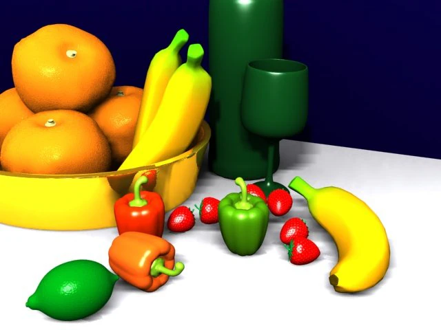 still life 3D Model .c4d .max .obj .3ds .fbx .stl .blend 