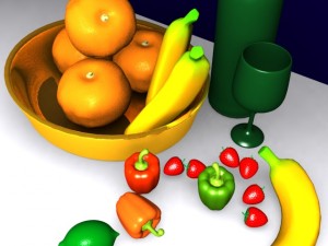 still life Modello 3D