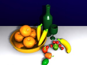 still life Modello 3D