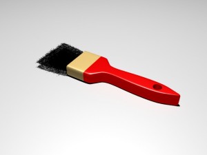brush 3D Модель